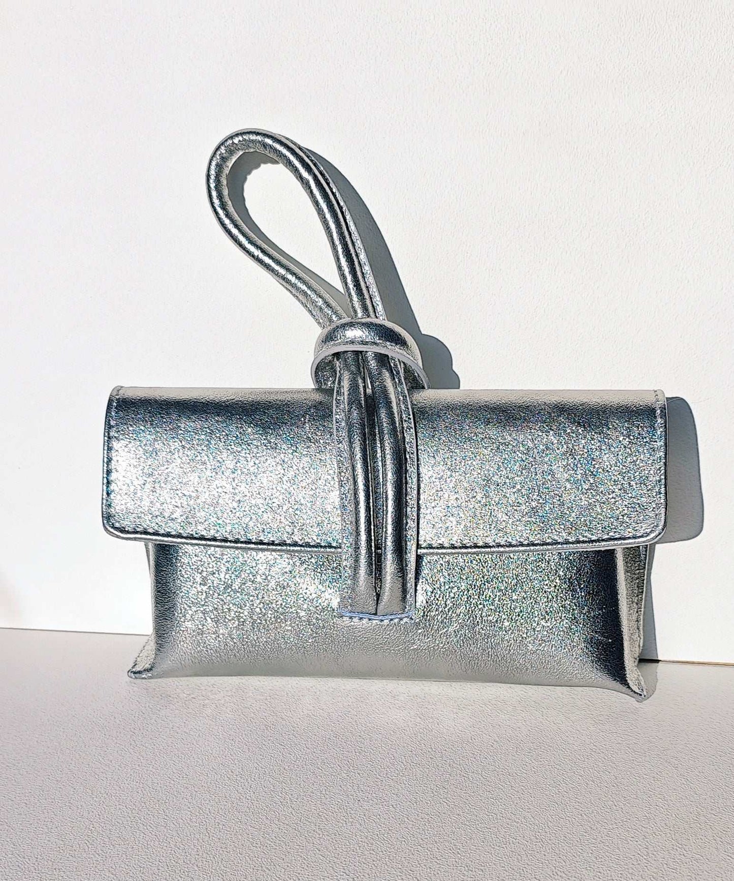 Abendtasche silber