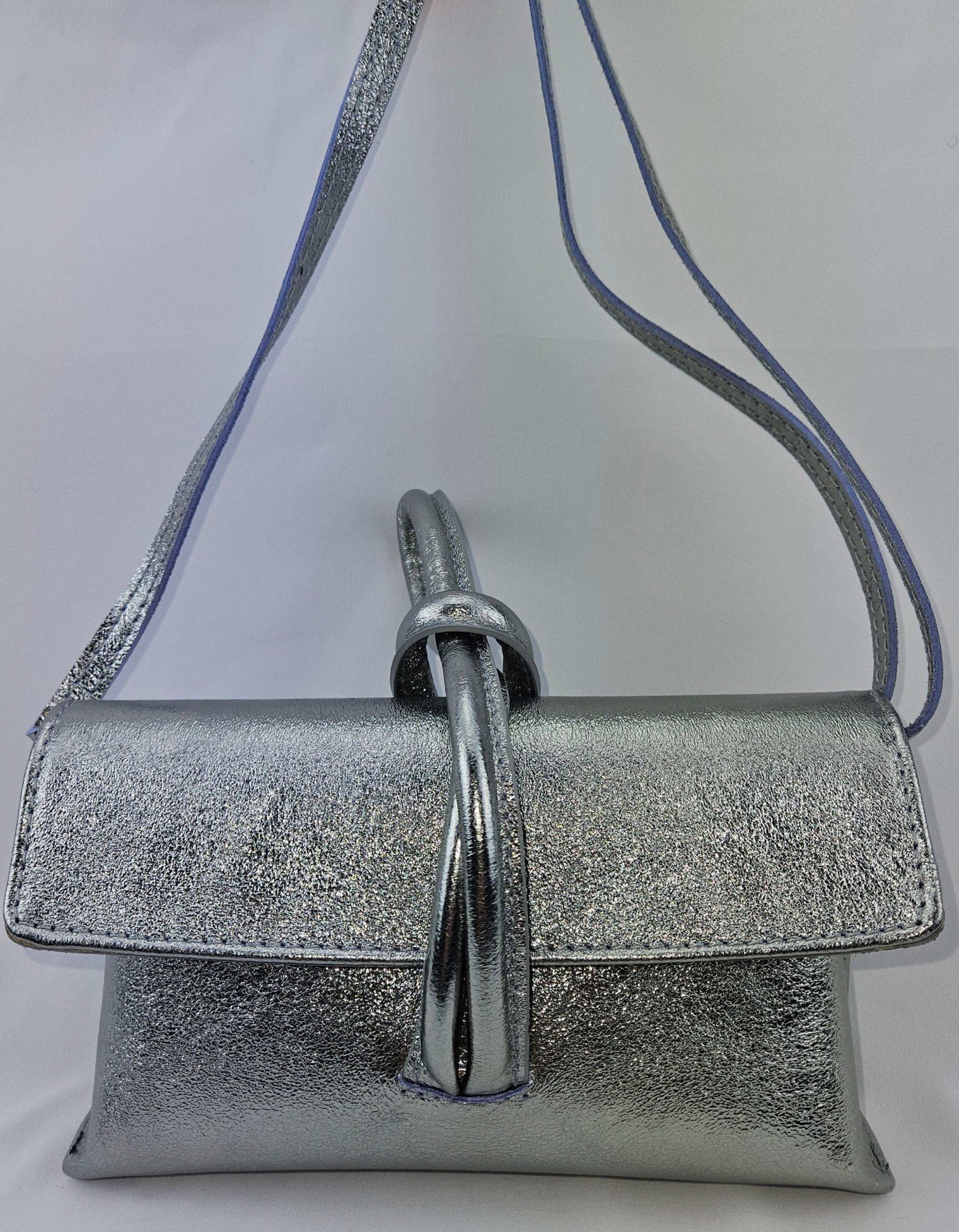 Abendtasche silber