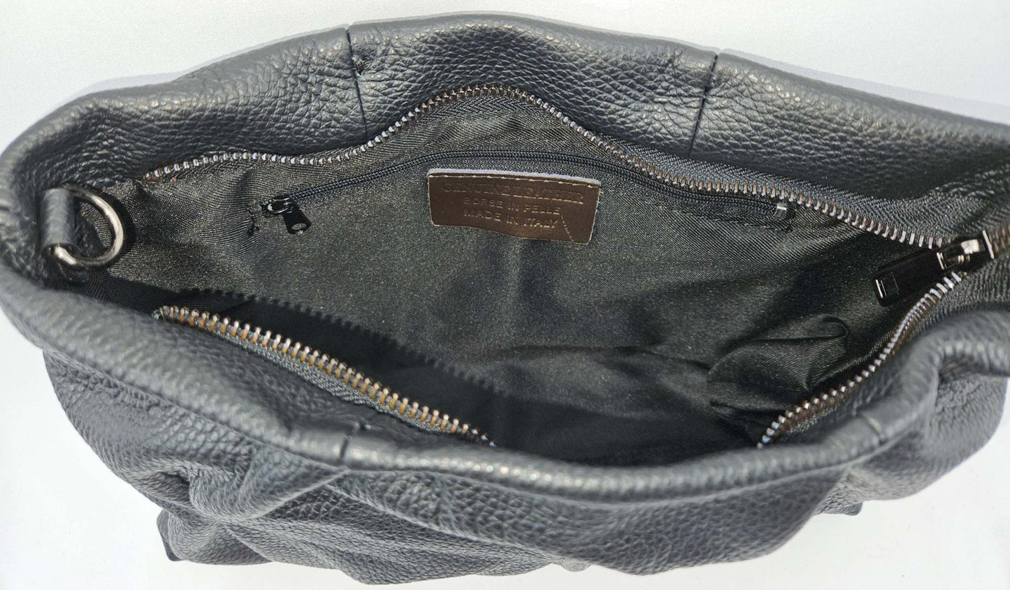 Clutch Leder Damen Clutch Made in Italy Aleri Design