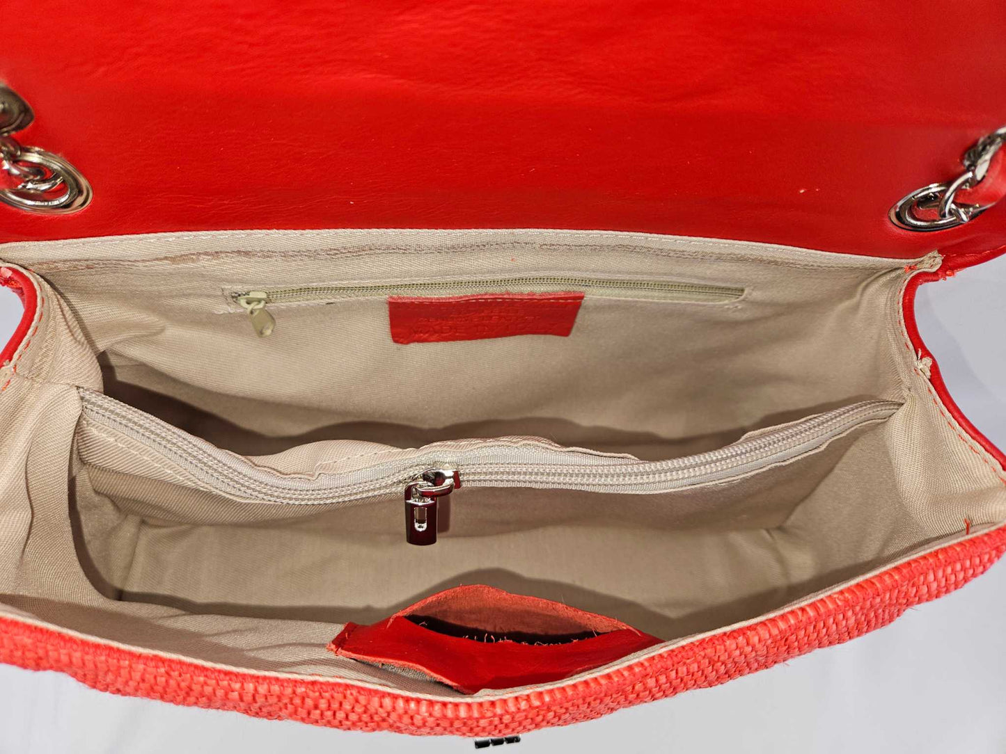 Tasche gesteppt rot