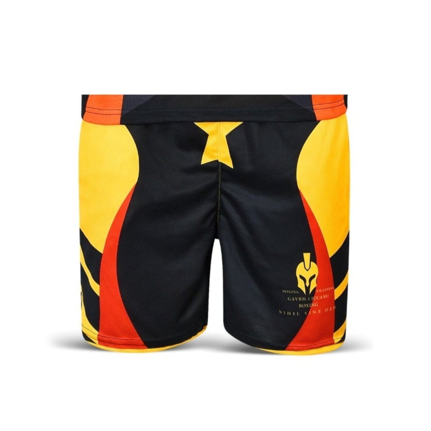 Boxing Shorts Black/Orange