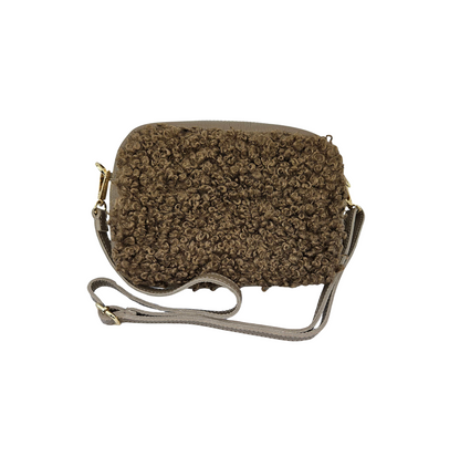 Teddy Crossbody Bag Taupe