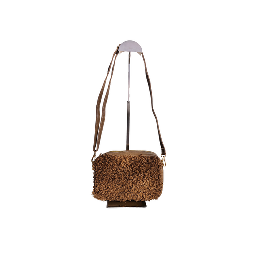 Teddy Crossbody Bag Taupe